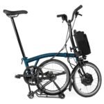 E-Faltrad Brompton Electric C Line 16" 12-Speed 2025 Mid Bar ocean blue – Bild 4