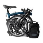 E-Faltrad Brompton Electric C Line 16" 12-Speed 2025 Mid Bar ocean blue – Bild 5