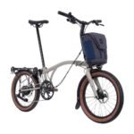 E-Faltrad Brompton Electric G Line 20" 4-Speed 2025 Small Bar traildust white