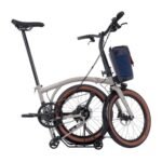 E-Faltrad Brompton Electric G Line 20" 4-Speed 2025 Small Bar traildust white – Bild 9