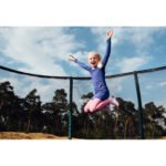 Etan Gartentrampolin Premium Gold inkl. Sicherheitsnetz – Bild 6