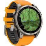 Garmin fenix 8 AMOLED Sapphire GPS Smartwatch - 47mm - Carbongrau DLC – Bild 8