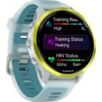 Garmin Forerunner 570 GPS Smartwatch 47mm - Steinweiss/Amp Yellow – Bild 3