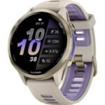 Garmin Forerunner 970 GPS Smartwatch - French Gray/Softgold Titan – Bild 18