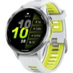 Garmin Forerunner 970 GPS Smartwatch - French Gray/Softgold Titan – Bild 7