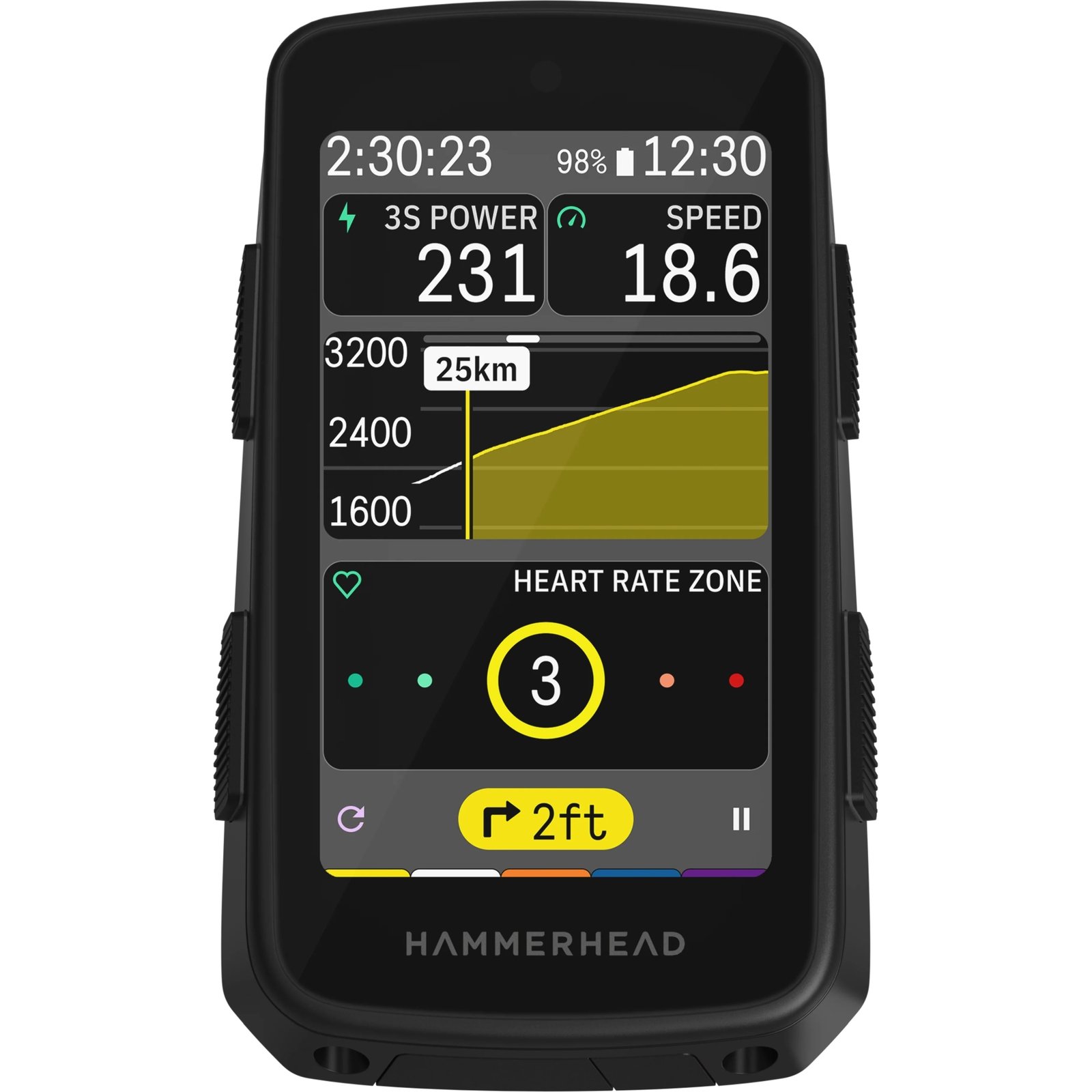 Hammerhead Karoo 3 GPS Fahrradcomputer + C1 Herzfrequenzsensor 2.0 – Bild 5