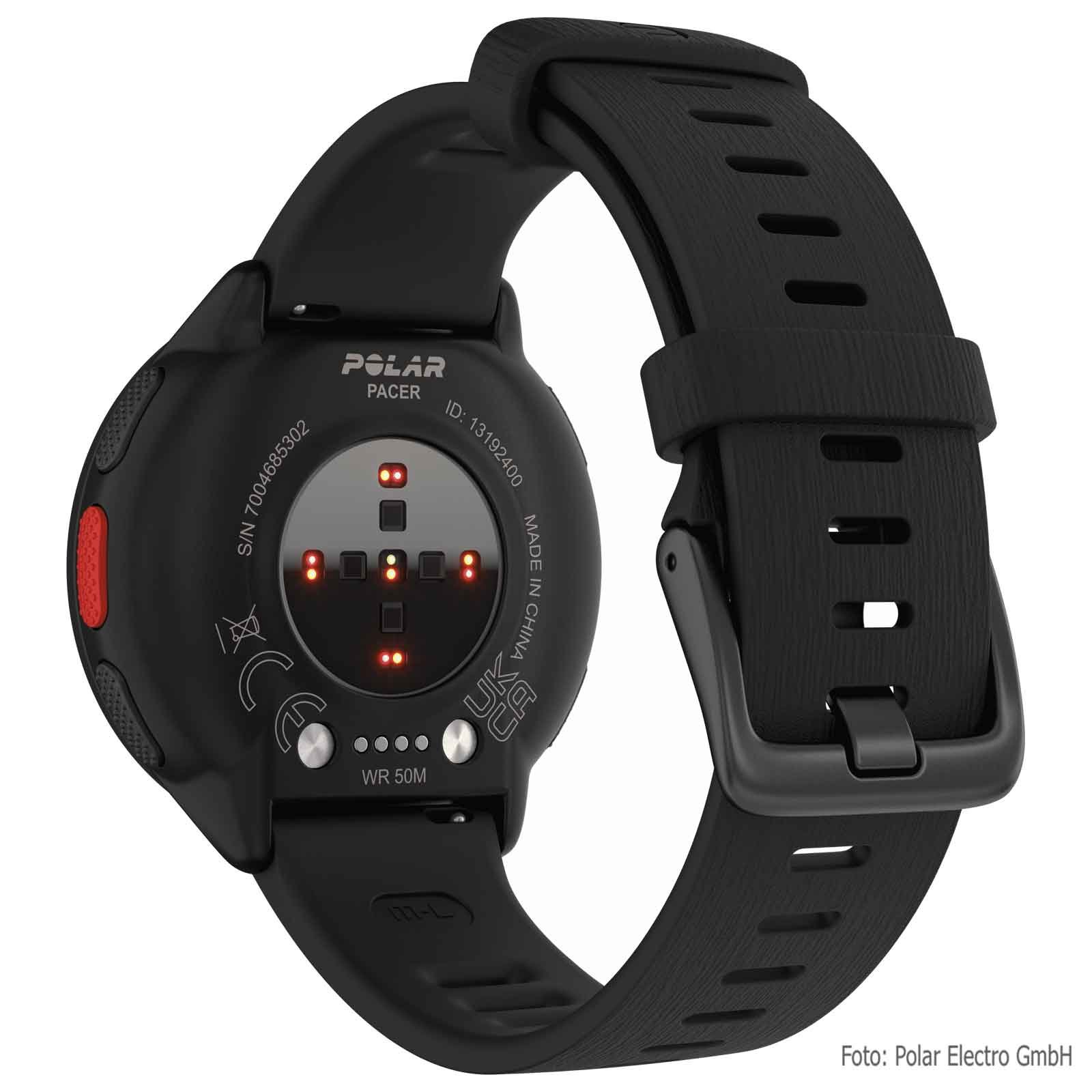 Polar Pacer GPS Laufuhr - Night Black – Bild 13