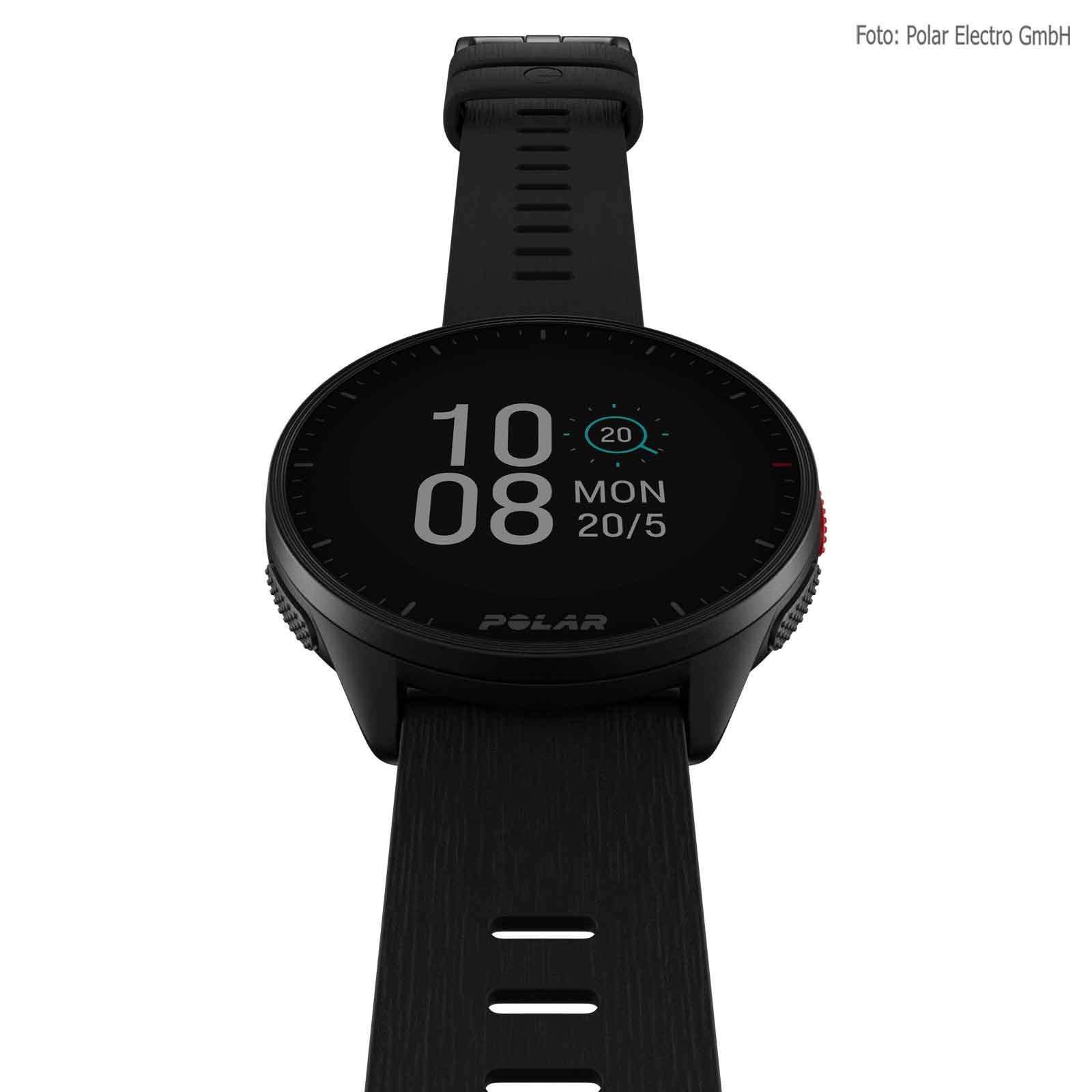 Polar Pacer GPS Laufuhr - Night Black – Bild 9
