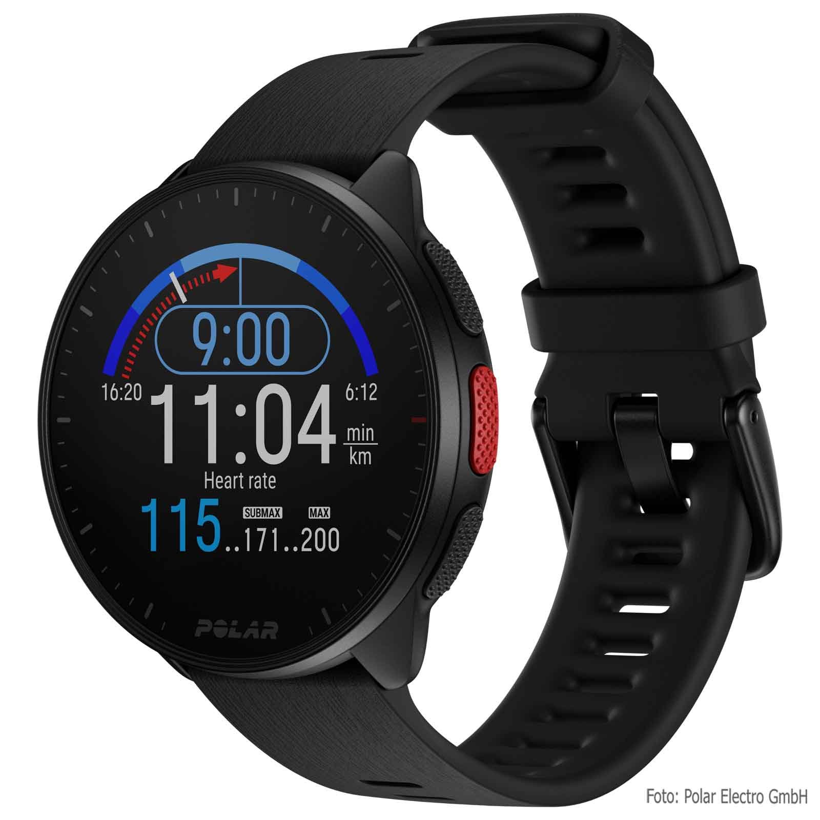 Polar Pacer GPS Laufuhr - Night Black – Bild 14