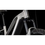 CUBE REACTION HYBRID ONE 600 Damen 29" E-Mountainbike 2025 silver / black – Bild 8
