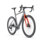 BMC ROADMACHINE 01 AMP X ONE Gravel E-Rennrad 2024 rhino grey / neon red