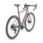 BMC ROADMACHINE 01 AMP X ONE Gravel E-Rennrad 2024 rhino grey / neon red – Bild 4