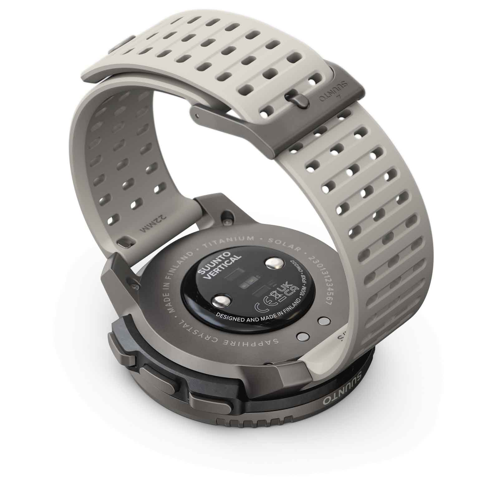 Suunto Vertical Titanium Solar GPS Multisport-Uhr - Sand – Bild 12