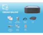 Aufblasbarer Whirlpool MSpa Tekapo Comfort C-TE042 158x158 cm für 4 Personen – Bild 6