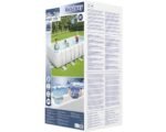 Aufstellpool Framepool Set Bestway eckig 488x244x122 cm inkl. Sandfilteranlage, ChemConnect Dosierer – Bild 3