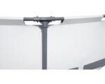 Aufstellpool Framepool Set Bestway Steel Pro MAX rund 366x76 cm inkl. Kartuschenfilteranlage hellgrau – Bild 4