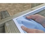 Aufstellpool Holzpool Set Gre oval 672x472x146 cm inkl. – Bild 6