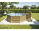 Aufstellpool Holzpool Set Weka 593 B rund Ø 397x116 cm inkl. – Bild 10