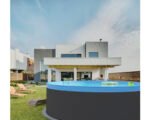 Aufstellpool Stahlwandpool Set Planet Pool rund 550x120 cm grau inkl. – Bild 6
