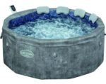 Bestway Lay-Z-Spa Carrara Whirlpool Aufblasbarer grau Ø 170 cm für 6 Personen – Bild 9