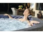 Bestway Lay-Z-Spa Carrara Whirlpool Aufblasbarer grau Ø 170 cm für 6 Personen – Bild 8