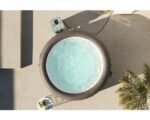 Bestway Lay-Z-Spa Dominica Whirlpool Aufblasbarer braun 196 cm für 6 Personen – Bild 4