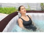 Bestway Lay-Z-Spa Maldives Whirlpool Aufblasbarer braun rot 201 x 201 cm für 7 Personen – Bild 7