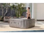 Bestway Lay-Z-Spa Rome Aufblasbarer Whirlpool braun 180 x 180 cm für 6 Personen – Bild 3