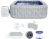 Bestway Lay-Z-Spa San Francisco Whirlpool Aufblasbarer grau 230 x 230 cm für 7 Personen