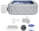 Bestway Lay-Z-Spa San Francisco Whirlpool Aufblasbarer grau 230 x 230 cm für 7 Personen