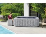 Bestway Lay-Z-Spa San Francisco Whirlpool Aufblasbarer grau 230 x 230 cm für 7 Personen – Bild 4