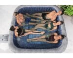 Bestway Lay-Z-Spa San Francisco Whirlpool Aufblasbarer grau 230 x 230 cm für 7 Personen – Bild 6