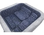 Bestway Lay-Z-Spa San Francisco Whirlpool Aufblasbarer grau 230 x 230 cm für 7 Personen – Bild 10