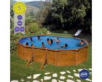 Gre Aufstellpool Stahlwandpool Set oval 527x300x122 cm inkl. – Bild 9