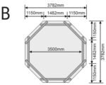 Karibu Aufstellpool Holzpool Set Classic 1A rund 400x124 cm inkl. – Bild 11