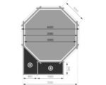 Karibu Aufstellpool Holzpool Set Classic 1C rund Ø 400x124 cm inkl. – Bild 10