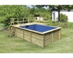 Karibu Aufstellpool Holzpool Set Grösse 2 rechteckig 582x483x124 cm inkl. – Bild 6