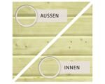 Karibu Aufstellpool Holzpool Set Grösse 2 rechteckig 582x483x124 cm inkl. – Bild 2