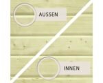 Karibu Aufstellpool Holzpool Set Grösse 3 rechteckig 672x353x124 cm inkl. – Bild 2