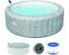 Lay-Z-Spa Bestway Bali Aufblasbarer Whirlpool grau Ø 196 cm für 6 Personen