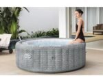 Lay-Z-Spa Bestway Bali Aufblasbarer Whirlpool grau Ø 196 cm für 6 Personen – Bild 6
