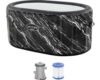 Lay-Z-Spa Glacial Dip Eisbad Bestway FortiFiber mit Filterpumpe Bestway Ø 92 cm für 1 Person