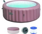 Lay-Z-Spa Hawaii Aufblasbarer Whirlpool Bestway braun Ø 196 cm für 6 Personen