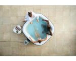 Lay-Z-Spa Hollywood Aufblasbarer Whirlpool Bestway schwarz 180 x 180 cm für 6 Personen – Bild 9