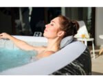 Lay-Z-Spa Hollywood Aufblasbarer Whirlpool Bestway schwarz 180 x 180 cm für 6 Personen – Bild 6