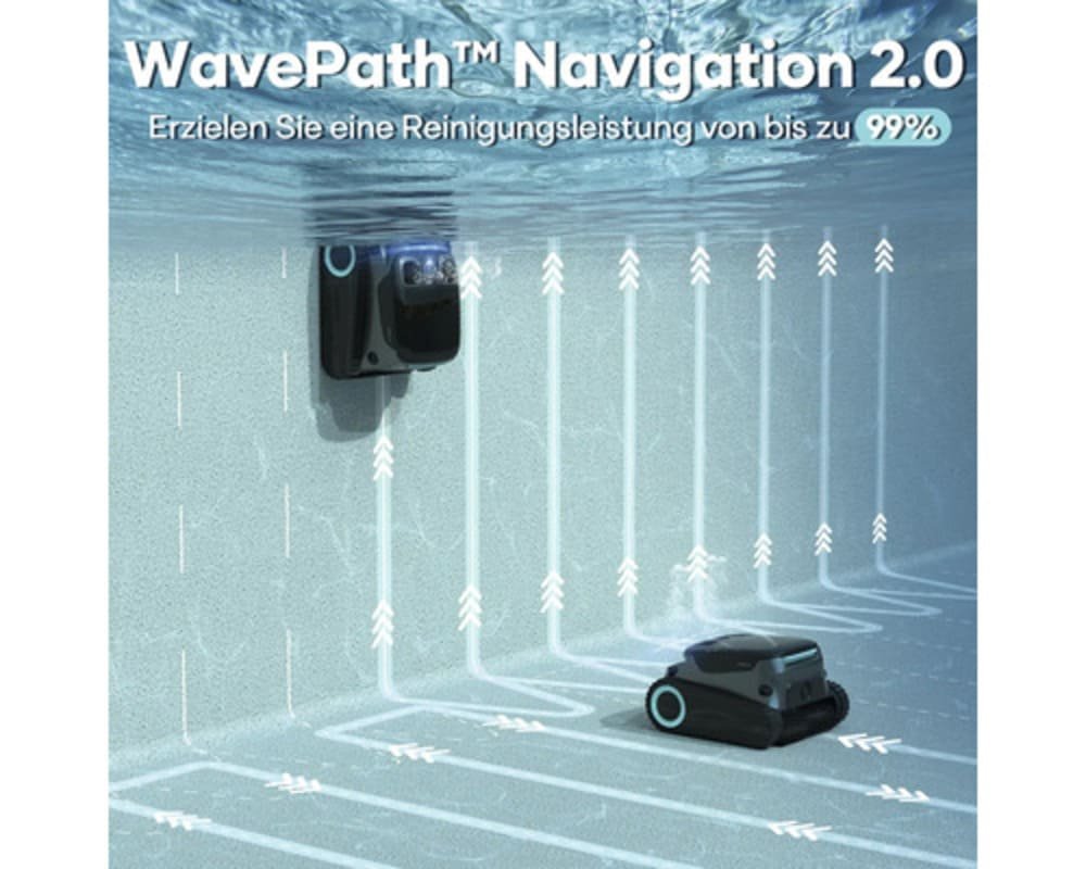 Poolroboter Aiper Scuba S1 Pro 2025 für Pools bis zu 200 m² – Bild 6