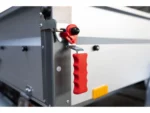 Stema Anhänger Basic 750 inkl. Stützrad, Bordwandaufsatz, Flachplane Lichtgrau – Bild 7