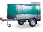 Stema Anhänger Green Keeper 750 inkl. Stützrad Abstellstützen Hochplanenset