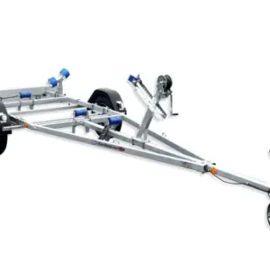 TPV Bootstrailer BA 750 R mit Doppelrollen ungebremst 750kg für Bootslänge bis zu 5,50m