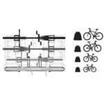 Thule VeloCompact 4th Bike Adapter Aluminium – Bild 4